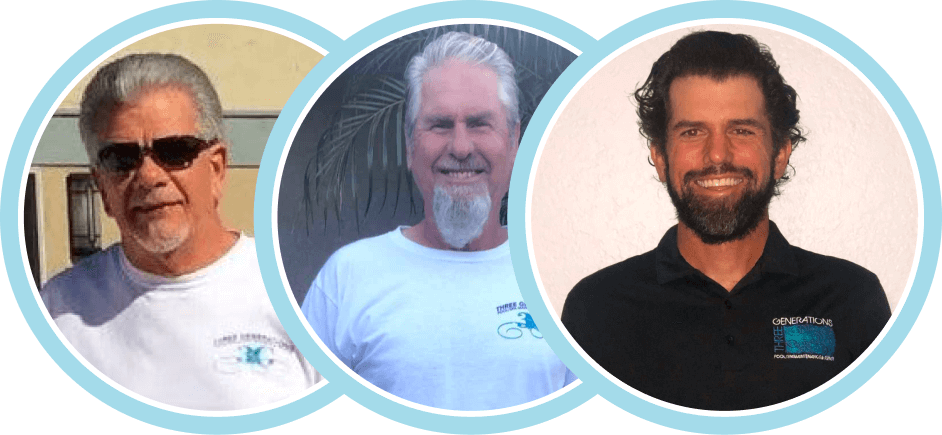 Three generations of pool care in Mission Viejo