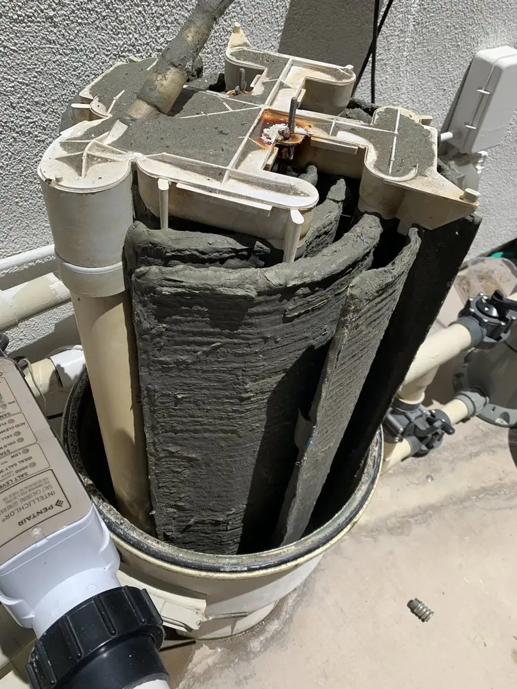 Pool filter replacement